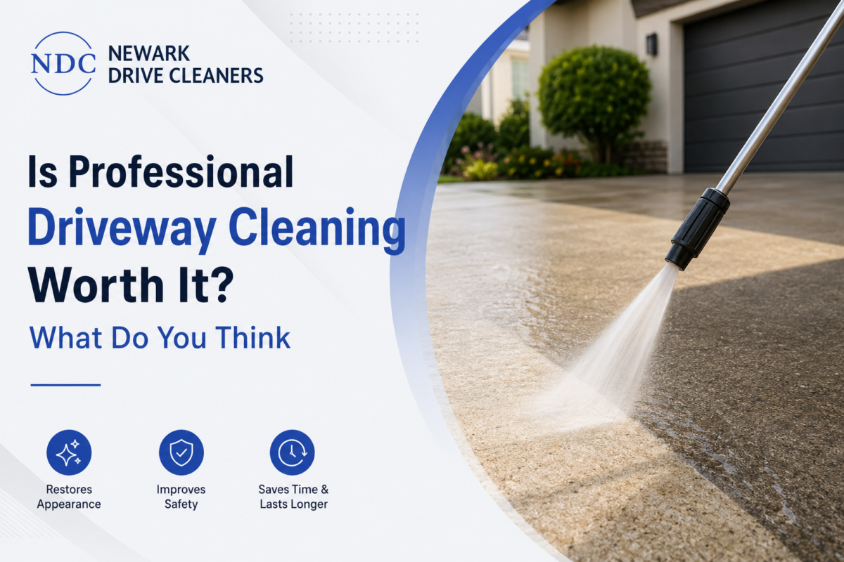 Driveway cleaning made simple and effective