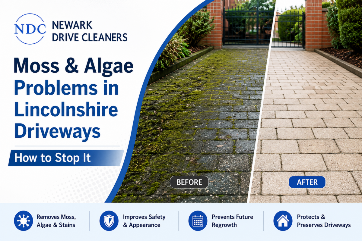 Driveway cleaning solutions for Lincolnshire