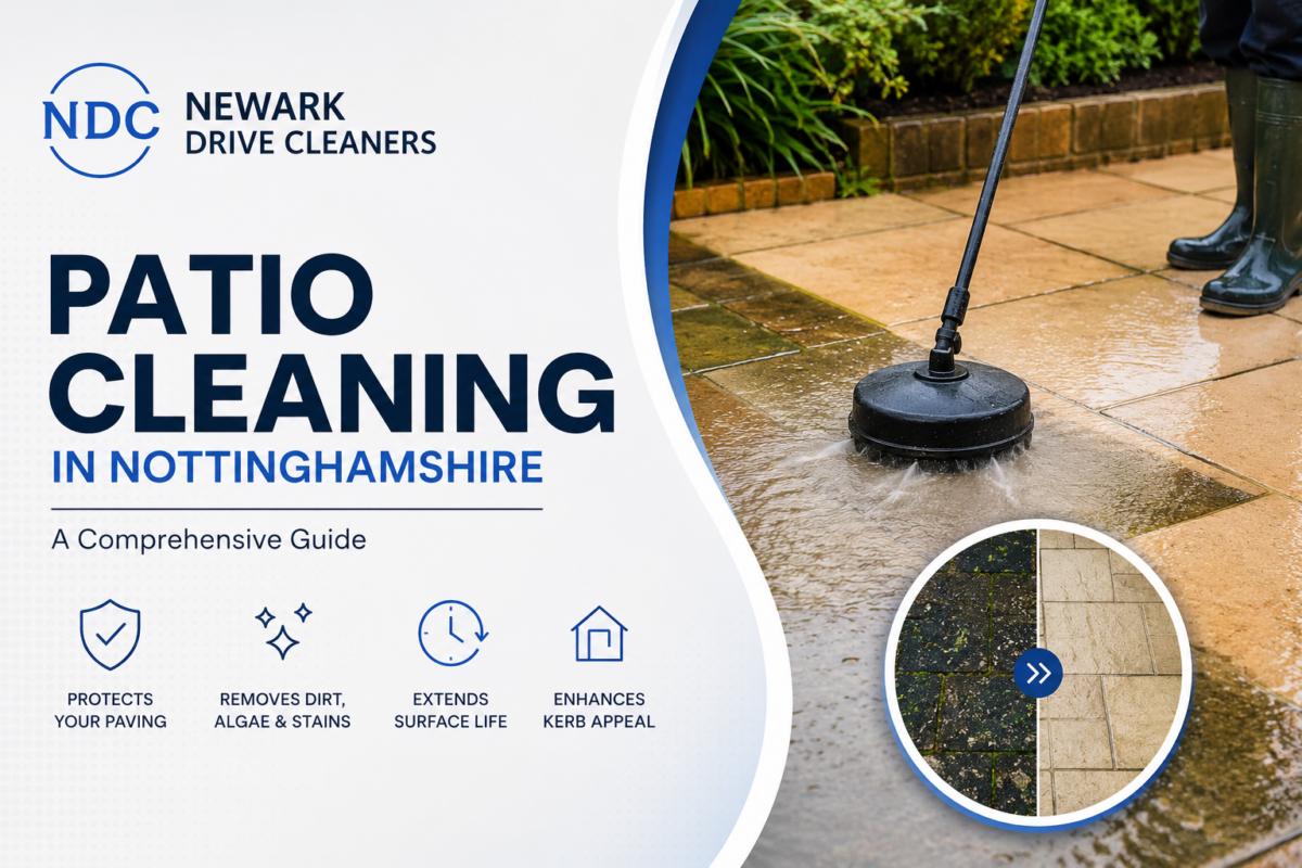 Patio cleaning in Nottinghamshire guide